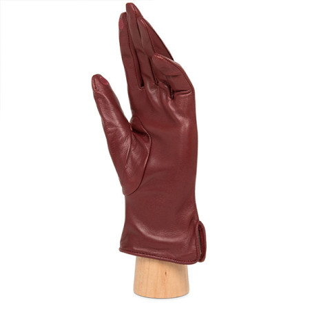 Lancaster - Gants Cœur Fourrés Cachemire T7.5 Rouge