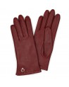Lancaster - Gants Cœur Fourrés Cachemire T7.5 Rouge