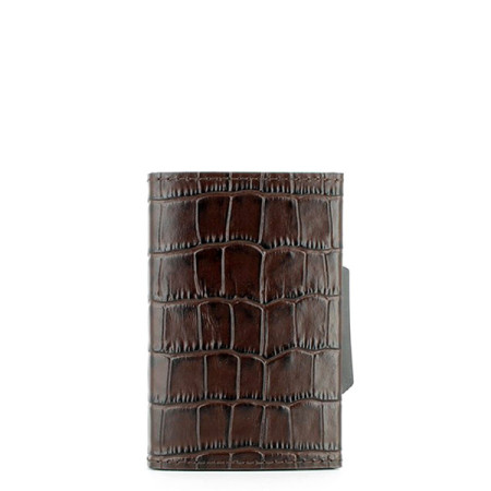 Porte-cartes Cascade Slim Cuir façon Croco | Ögon