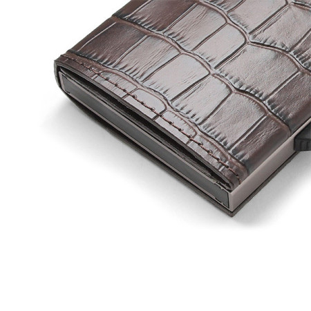 Porte-cartes Cascade Slim Cuir façon Croco | Ögon