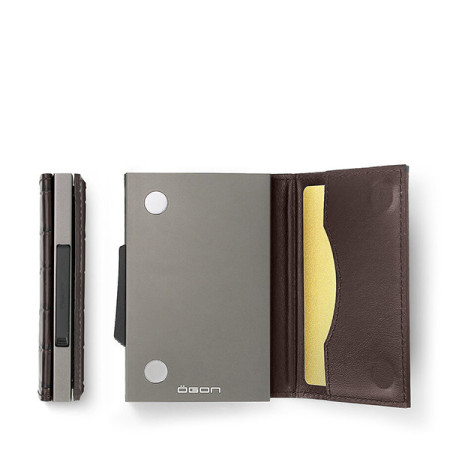 Porte-cartes Cascade Slim Cuir façon Croco | Ögon