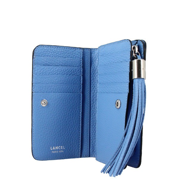 Femme Accessoires Portefeuilles et porte-cartes Porte-cartes Premier Flirt Lancel en coloris Bleu 