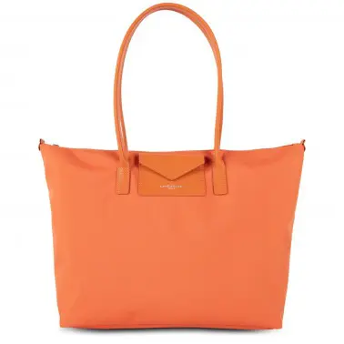 516_31 grand sac cabas smart kba lancaster orange textile sac voyage sac à main femme tendance 2022