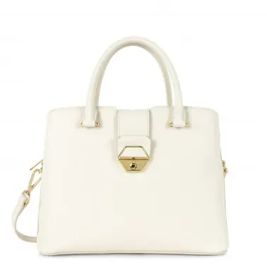 527_56 sac à main delphino écru blanc lancaster printemps été 2022 collection gandy maroquinerie en ligne