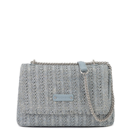 Sac à rabat Delgres Bleu | Fuchsia - Gandy.fr