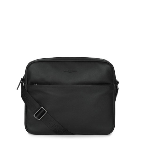 Sac reporter Capital Cuir Noir | Lancaster