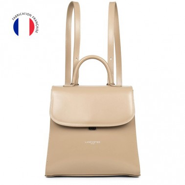 433-18 NUDE lancaster sac a dos suave even made in france cuir