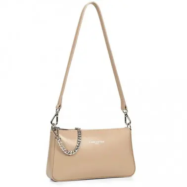 433-14 Nude Lancaster petit sac trotteur Suave Even made in France cuir