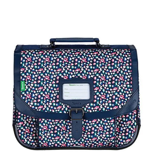 Cartable 35 cm Camouflage Sarah Bleu Tann s Gandy.fr