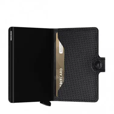 Secrid - Porte-cartes Miniwallet Carbon Black