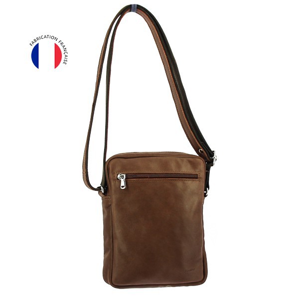 Sacoche en cuir Cognac | Gandy | Gandy.fr