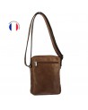 Sacoche en cuir Cognac | Gandy | Gandy.fr