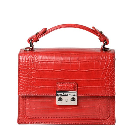 Mini Sac Cartable Joyau Rythme Croco - CB24 Rouge | Mac Douglas | Gandy.fr