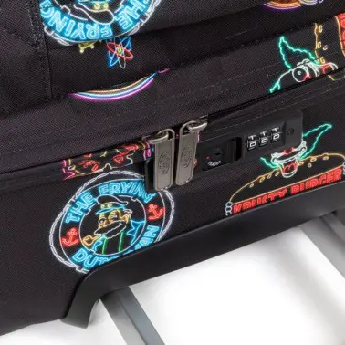 Fermeture valise Transit'R simpsons néon