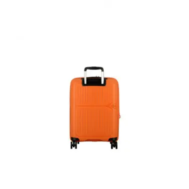 Valise cabine Jump TXC 2 orange de dos