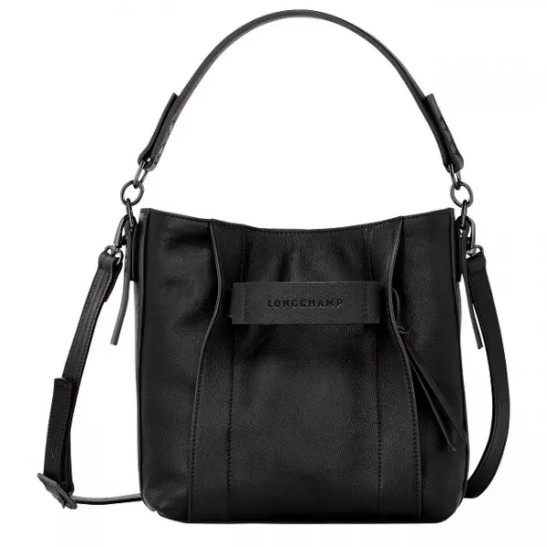 sac mixte Longchamp 3D Noir