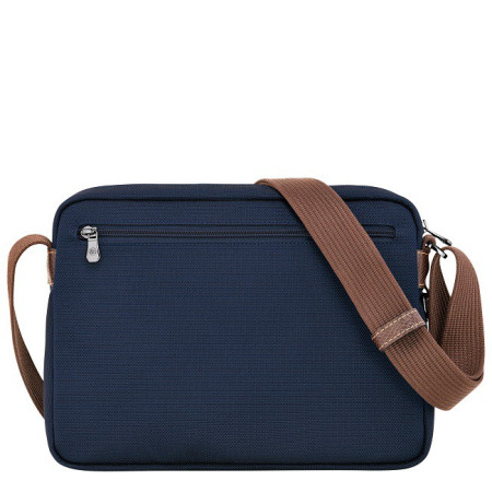 Sac Porté Travers Boxford Longchamp bleu de dos