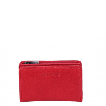 portefeuille Edith rouge d'Arthur et Aston