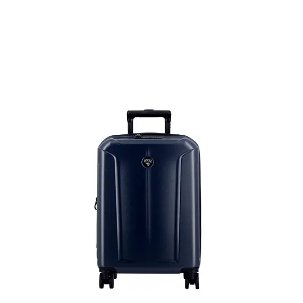 valise cabine extensible Glossy Jump marine de face