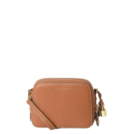 petit sac travers zippé Pyla Romy XS châtain Mac Douglas
