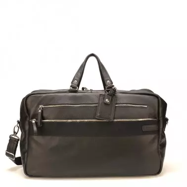 sac de voyage zippé noir d'arthur & Aston