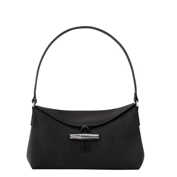 Sac porté épaule Roseau S noir Longchamp
