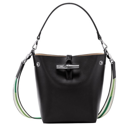 Sac seau Roseau XS noir Longchamp