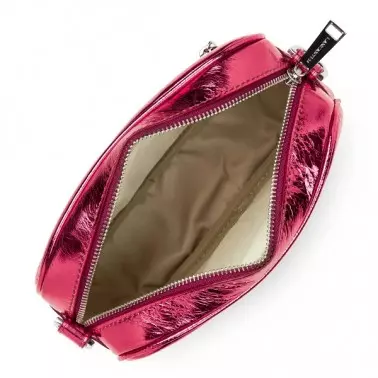 Intérieur du sac trotteur Fashion Firenze rose irisé de Lancaster