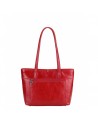 Sac cabas Moyen Edith rouge d'Arthur & Aston de dos