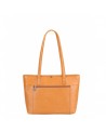 Sac cabas Moyen Edith cognac Arthur et Aston de dos