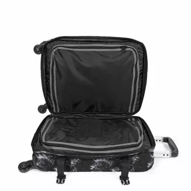 valise cabine Transit'R 4 S Flame Dark Eastpak ouvert