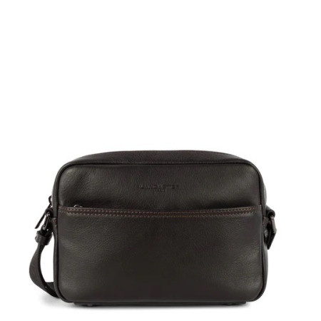 Lancaster - Sacoche à bandoulière homme Soft Vintage marron