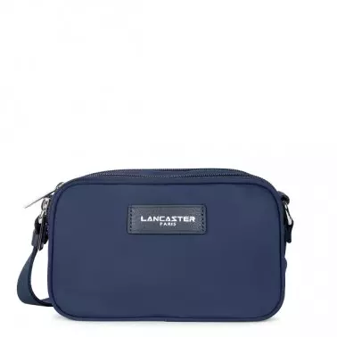 petit sac trotteur zippé Mini basic Vita bleu foncé de Lancaster