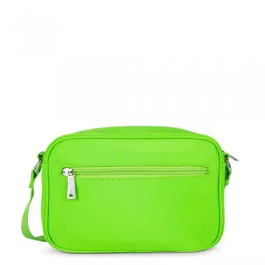petit sac trotteur zippé Mini basic Vita vert clair de Lancaster de dos