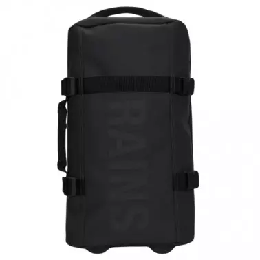 Rains - Valise à roulettes Texel Cabin Bag W3 - Black / Noir devant