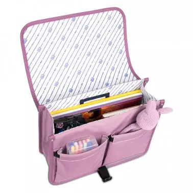 Cartable personnalisé School bag Arendelle Cabaia ouvert