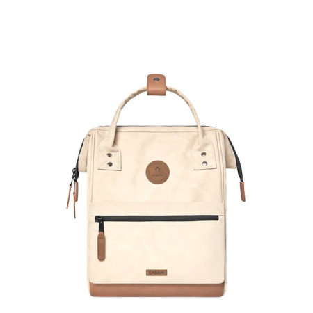 Sac à dos Cabaïa Adventurer S Andenne de face avec pochette beige