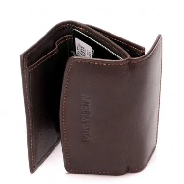 Arthur & Aston - Portemonnaie en cuir plongé PABLO