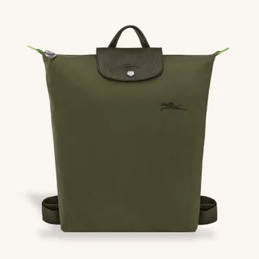 Longchamp – Sac à Dos M Le Pliage Green