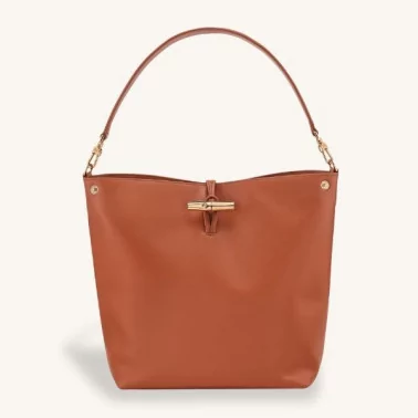 Longchamp - Sac porté épaule M Le Roseau Sleek