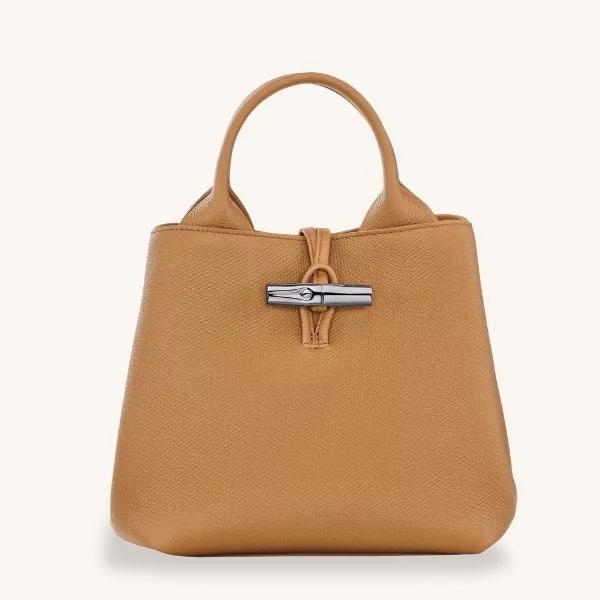 Longchamp - Sac à main Roseau S porté bandoulière