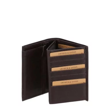 Arthur & Aston – Grand portefeuille en cuir Léon