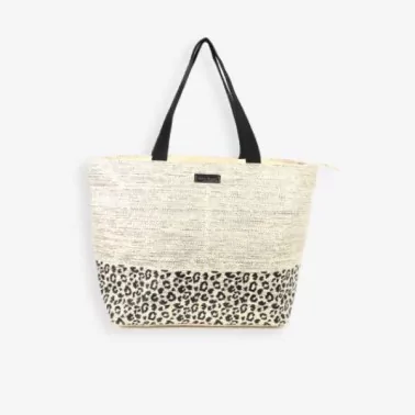 Les Tropéziennes - Grand panier léopard