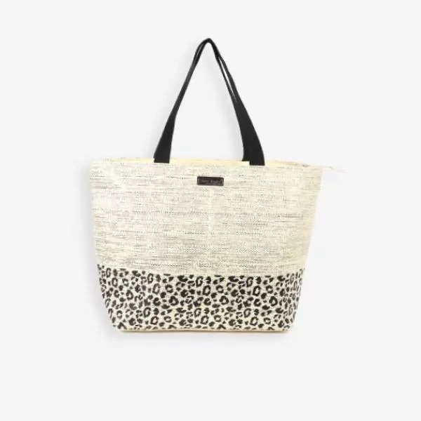 Les Tropéziennes - Grand panier léopard