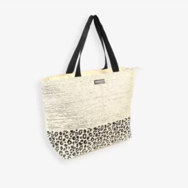 Les Tropéziennes - Grand panier léopard