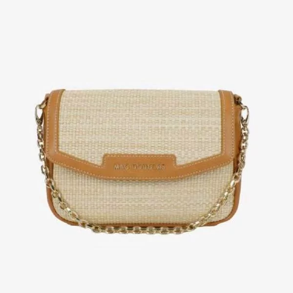 Mac Douglas - Sac bandoulière à rabat tressé Kiribati 2 fantasia S