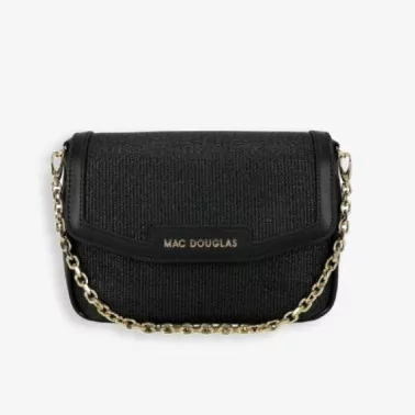 Mac Douglas - Sac bandoulière à rabat tressé Kiribati 2 fantasia S