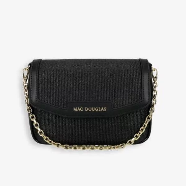 Mac Douglas - Sac bandoulière à rabat tressé Kiribati 2 fantasia S