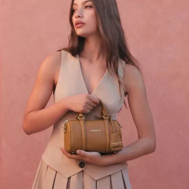 Lancaster – Petit sac polochon zippé S Milano Ana