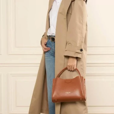 Lancaster Paris – Sac à Main en Cuir Ida Double